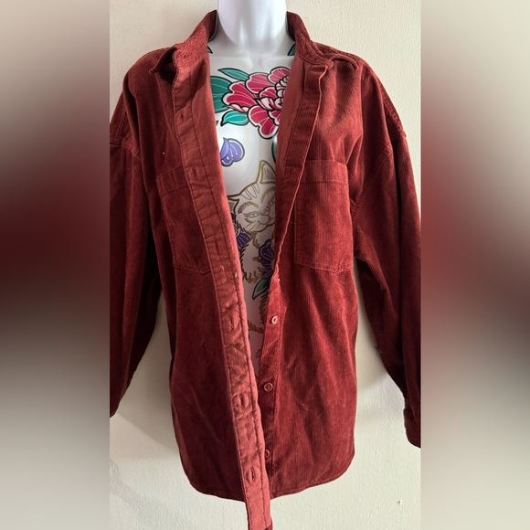 Levi's Deep Red Corduroy Jacket - Picture 4 of 4